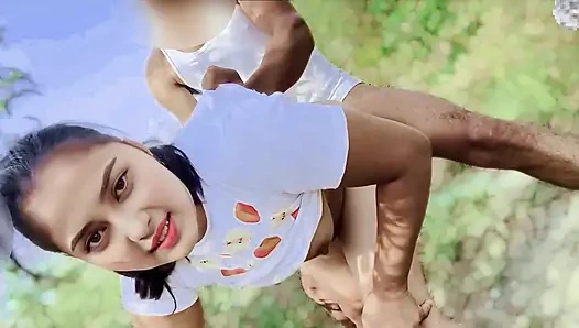 Jija sali sexvideo, süßer kleiner sali, der so hart von ihr jija auf farmen im freien gefickt wird, sali sagt, fick mich hart