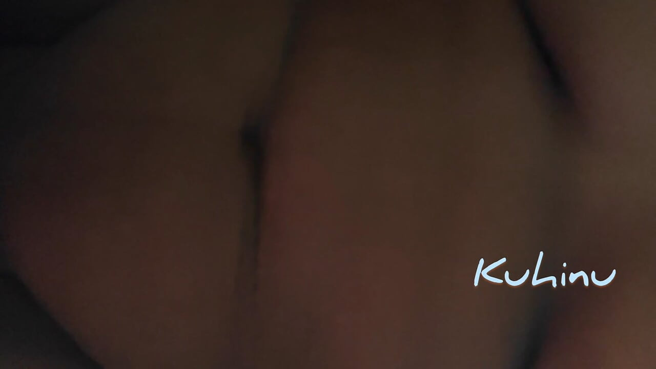 The pleasure of taking out cum while hard.