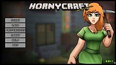 Hornycraft Minecraft Hentai-Spiel parodiert Porno-Spiel Ep.1, eine sexy goldene Bikini-Rüstung für Alex