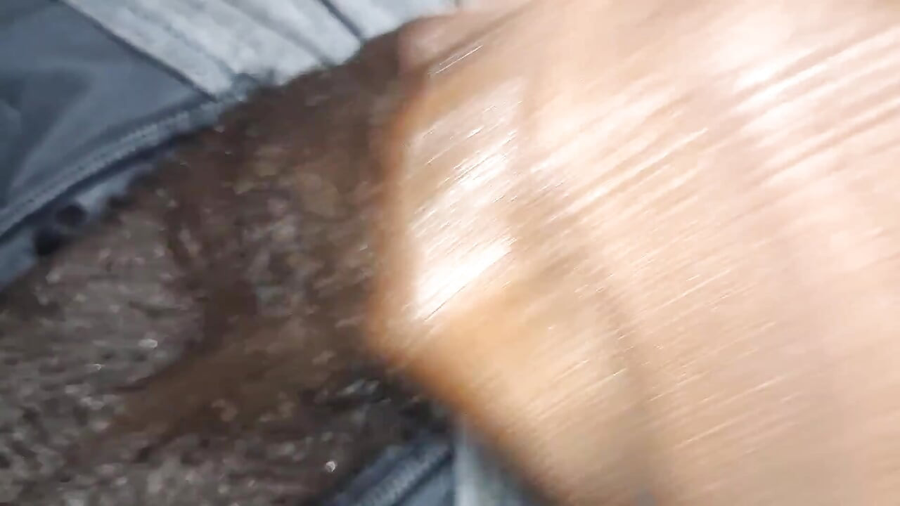 Juicy Oily Uncut BBC Stroking Slowly Close up