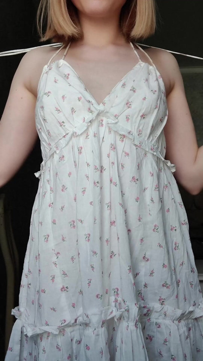 This white lace set makes me feel so sexy
