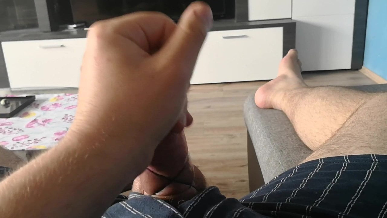 Die Eichel wichsen