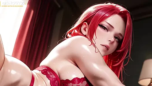Kira (harem Girl) Gets Hard Deepthroat, Fucked and Facial Cumshot
