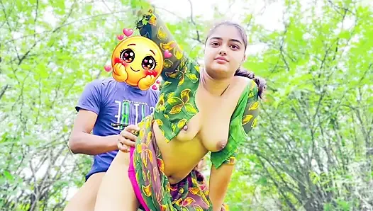 Gadis desa imut ini pertama kali ngentot di hutan xxx