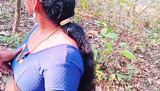 Desi Outdoor Jungle Fuck. Stepmom and Stepson Hardcore Fucking in Forest. Telugu Dirty Talks.