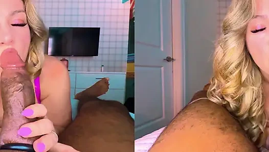 VR 3D - Big Boobed MILF Sucks and Fucks BBC