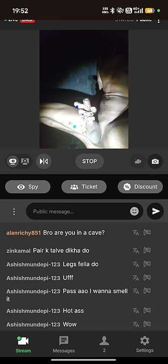Stripchat'te canlı yayın