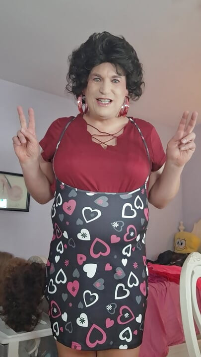 Lingerie show for Daddy and friends story!