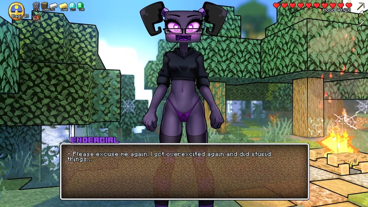 Minecraft เงี่ยนหัตถกรรม - ตอน 14 - หี Endergirl โดย Loveskysanhentai