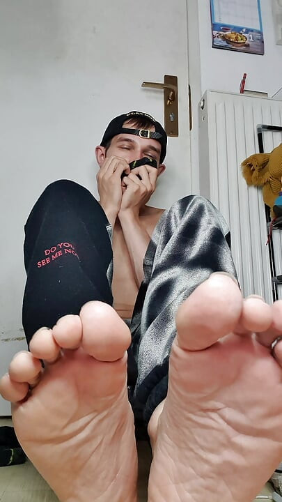 For those who love feet socks snickers.