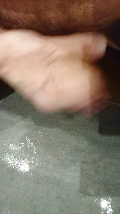 Pissing and jerking off