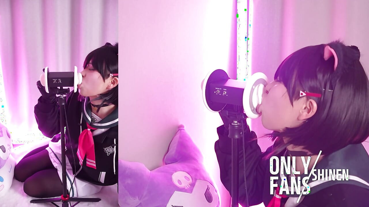 Erotic ASMR Blue Archive Kazusa Cosplay, Hentai Shemale Cosplayer, Asian Femboy trans