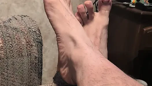 Dirty feet in your face