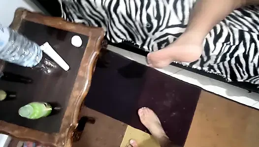 Pantat bahenol cewek semok arab kulit hitam dientot habis-habisan sama kontol besar pria kulit hitam - pov