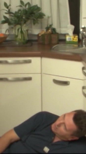 Memorable moment from "Hausmeister Krause mit Rohrverstopfung fickt notgeile Hamburger Hausfrau"