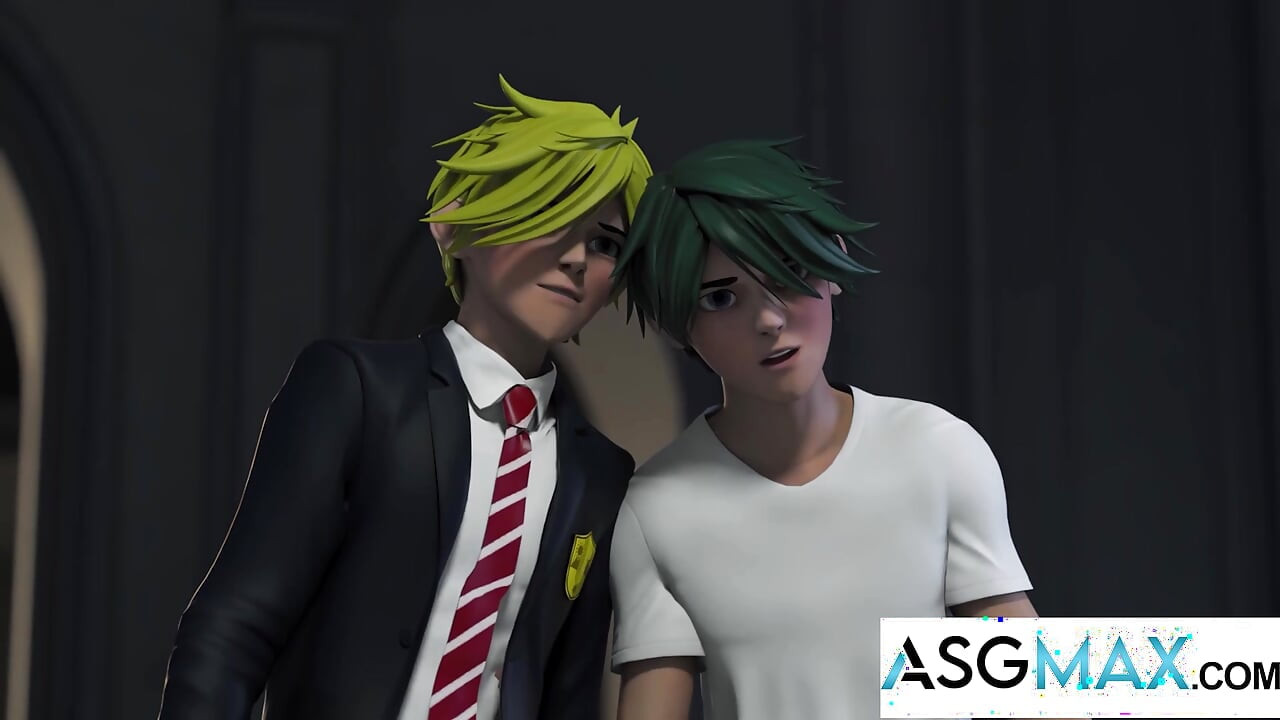 ASGMAX - Big Cock Frat Bro Destroys Kai Park’s Tight Twink Hole