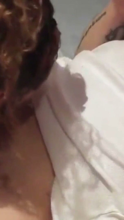 You finish the blowjob stepsister, she catches me with her panties | Clip 1