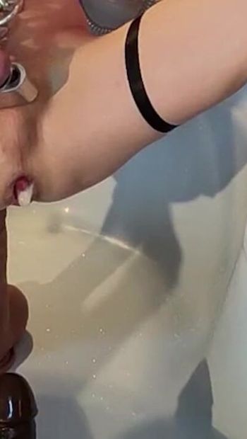 Fuck slime dripping from the whore
