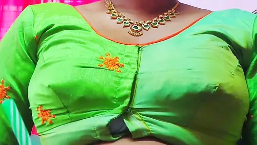 Indian desi younger stepbrother tore his married stepsister's boobs