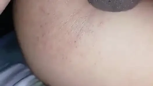 I Played My Hairy Pussy with the Vibrator