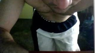 Pies de chicos heterosexuales en la webcam #133