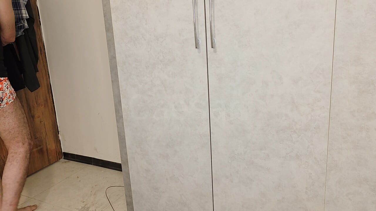 Twink in Closet - Rough Surprise Pound & Huge Cum on Face
