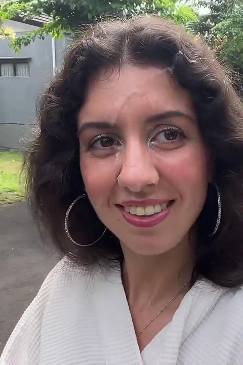 I Called Repairman with My Pussy and Walked Down the Street with His Cum on My Face Cumwalk