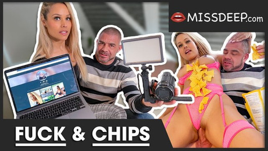 Manger des frites en baisant! missdeep.com