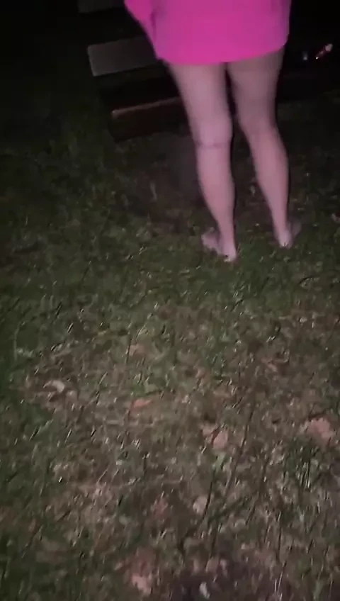 Caught outdoors
