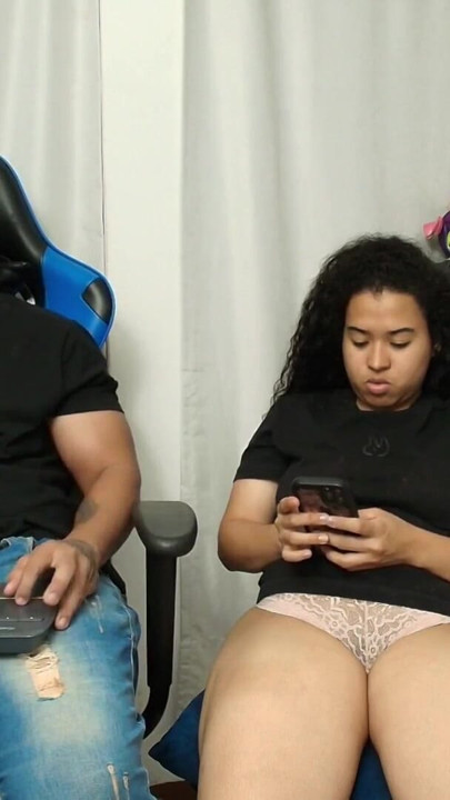 The whore masturbates in the office | Clip 2