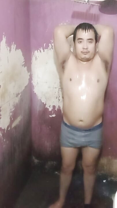 Jesus shirtless in boxer making goose cupcake smoothie of this 2026
