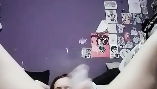 Hepsi seks oyuncaklarıyla ve yüzümü gösteriyor 4