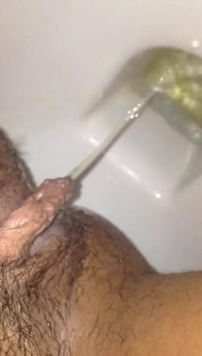 pissing desi slut