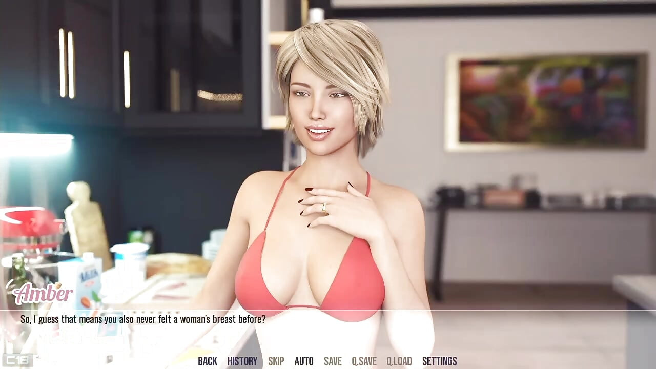Teen Dylan hot fun with hot milf Amber(Part-1)