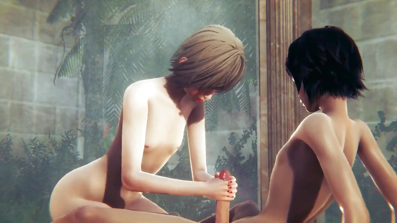 Yaoi Femboy - Two Sexy Sissy Boys Sex in Spa Part 2