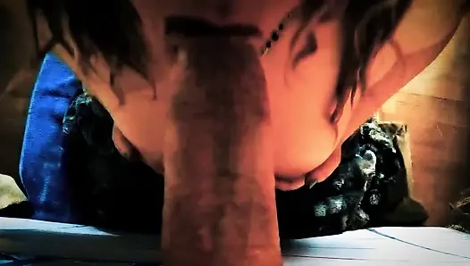 Mengisap kontol tidak gay yang santai