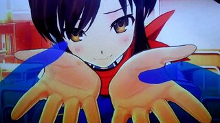 Výstřik mrdky na ruce - Asuka (Senran Kagura)