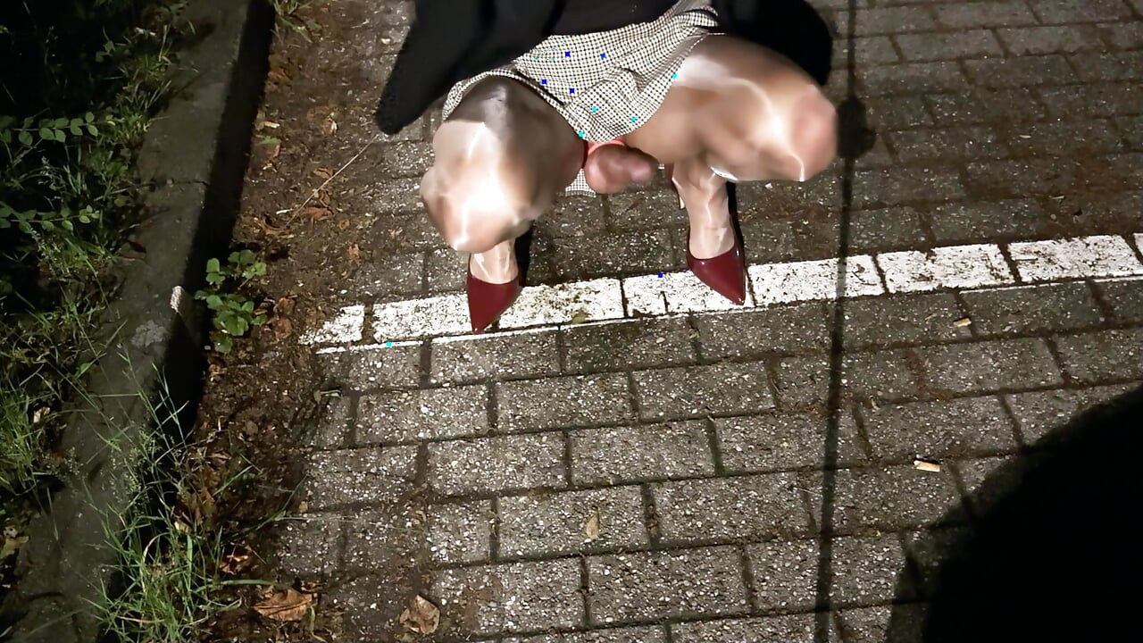 Penis kılıfı işemeli 2 farklı tayt test ediyorum