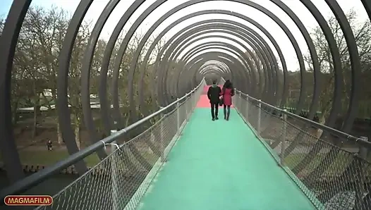 Pretty Unfunny German Tattoo Slut Gets Rammed Through by Our Funny Conny