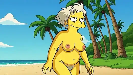 Animasi Pantai Telanjang Klasik Ai