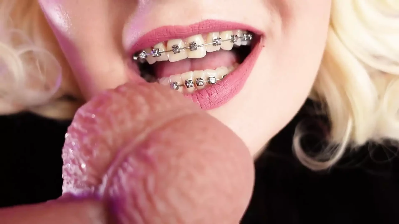 Leather Gloves and Braces Handjob - Point of View POV Video