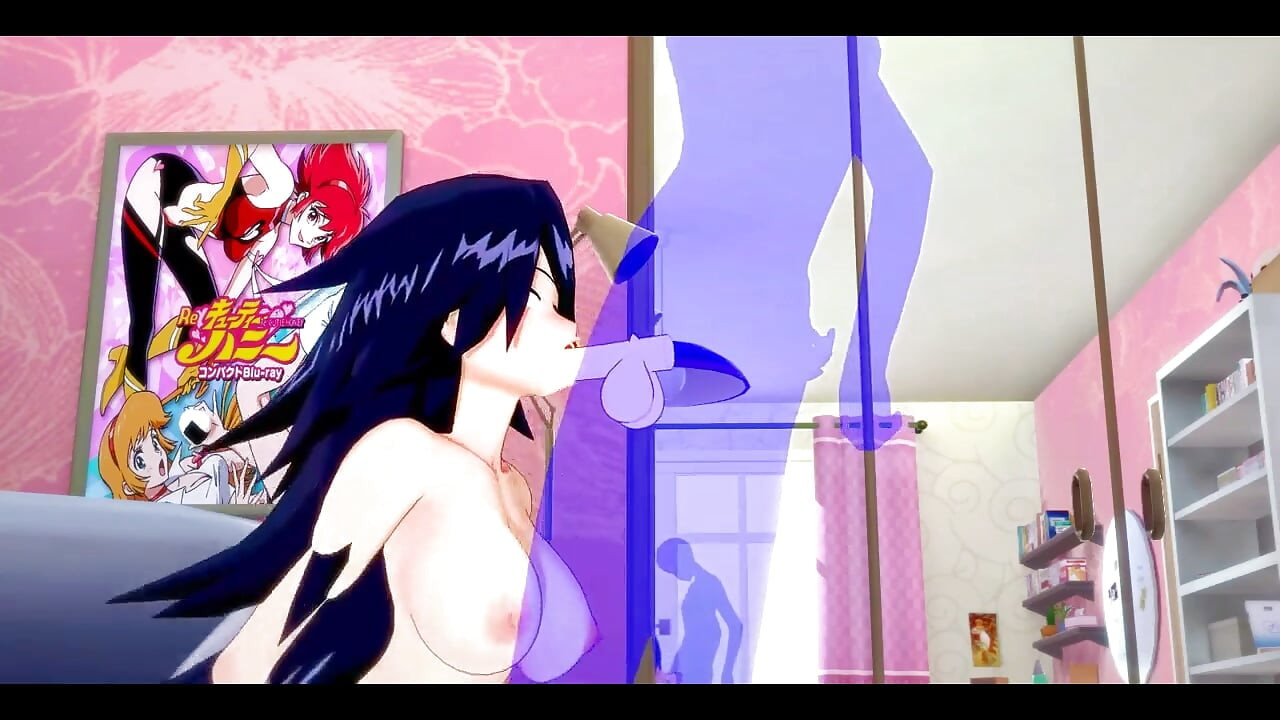 أكاديمية بطلي هنتاي - كاياما نيموري هاردسكس - لعبة أنمي مانجا يابانية آسيوية إباحية