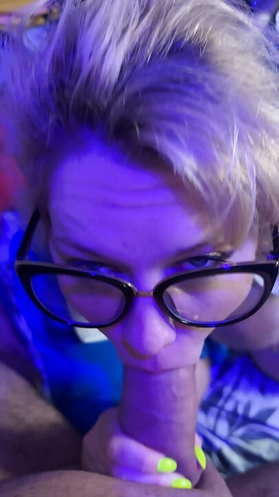 Insanely Sloppy Deepthroat BJ From Live Show - Throatfucked & Facial