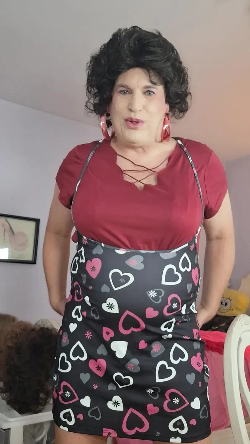 Lingerie show for Daddy and friends story!