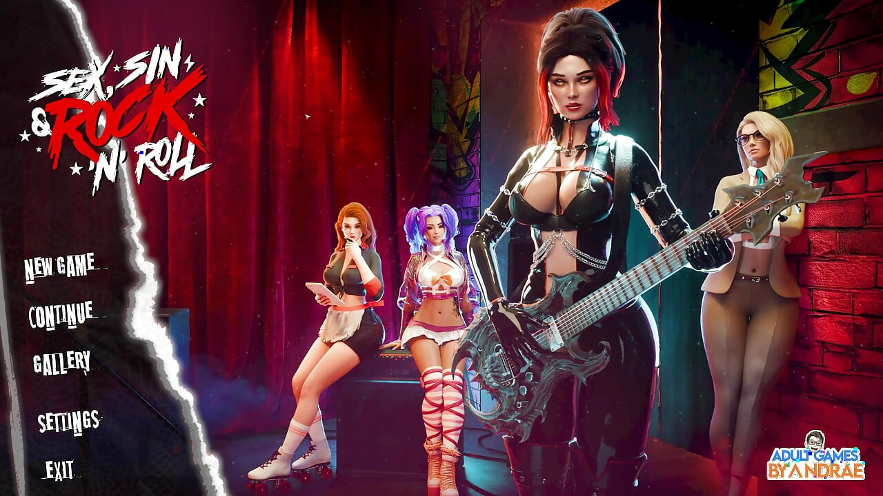 Sex, Sin & Rock'n'Roll Gameplay Part 1 - Van Crash, Motel Stop & A Strange New Beginning