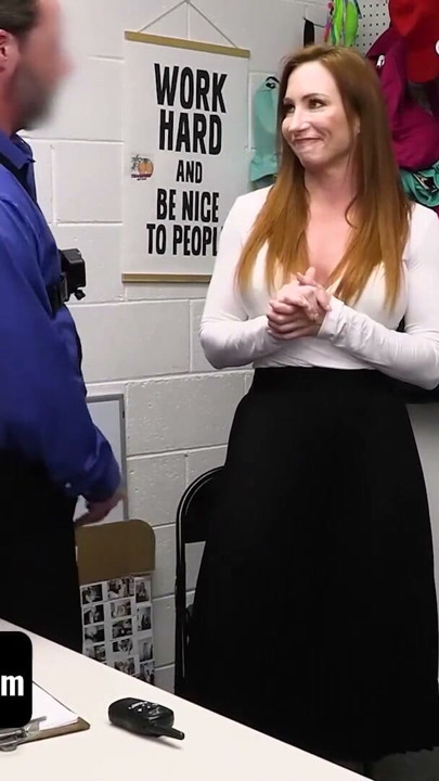 Religious MILF Thief Begs Mall Cop Not To Tell Her Conservative Husband About Stealing Lingerie | Clip 1