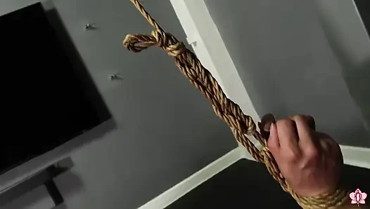Suspended Hips Buck as Relentless Wand Keeps Slave Mila on the Edge and Denied (1080p)