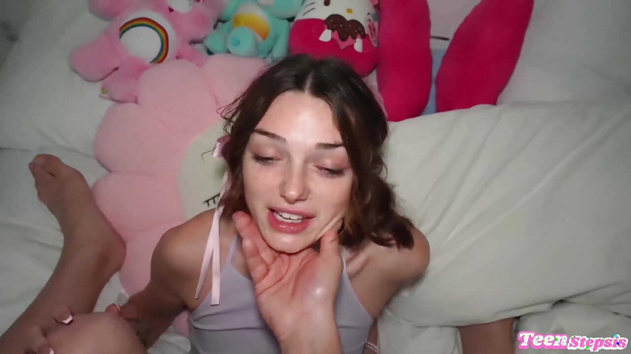 First Time Anal for This Tiny Teen - Shrooms Q