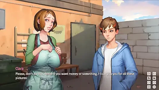 Taffy Tales: the Janitor Lady Exposes Herself on the Open in the College Campus - Episode 20