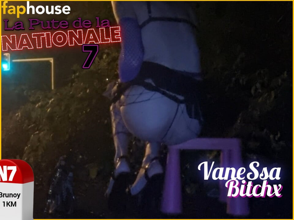A Whore in a Mini-skirt Ras Du Cul, on the Edge of the Nationale 7 in Brunoy. 2h00 Vanessabitchx Parischiennetrvprod